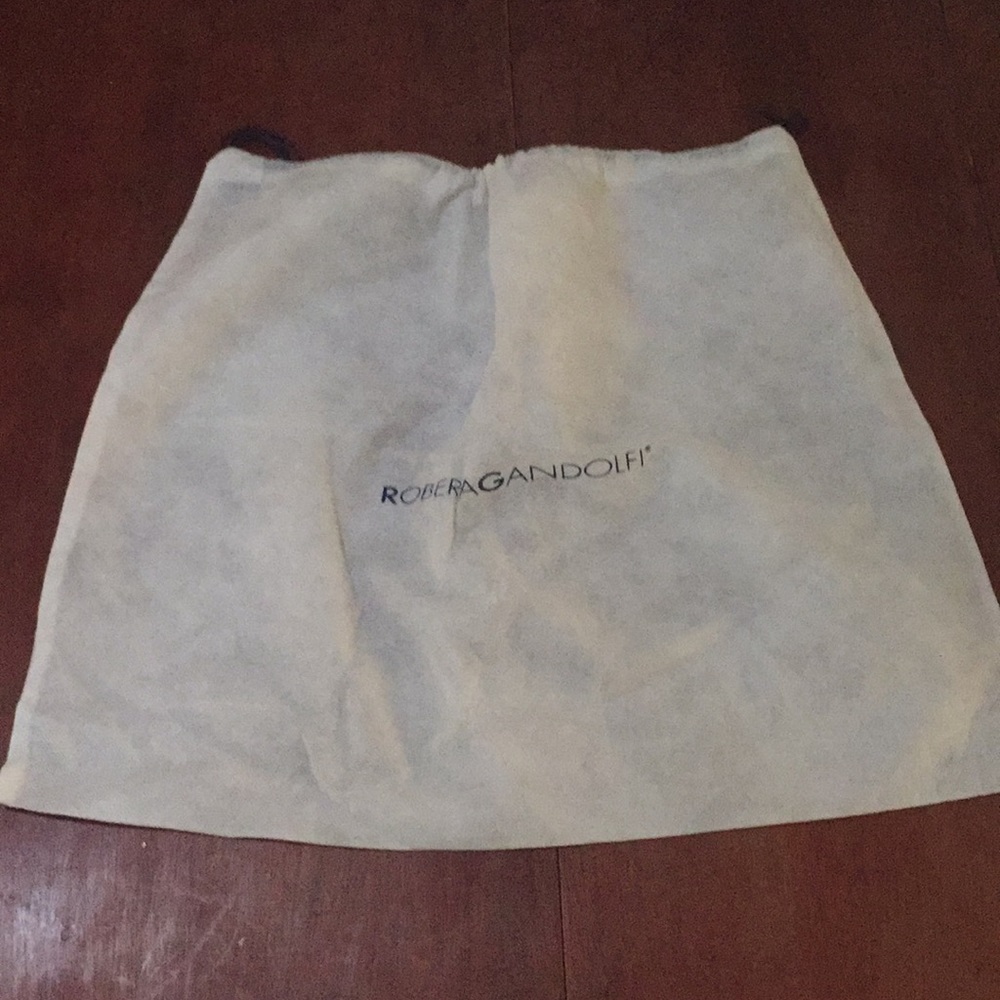 Roberta Gandolfi large handbag purse dust cover